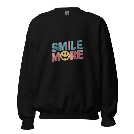 Smile More - Positive Vibes Unisex Sweatshirt