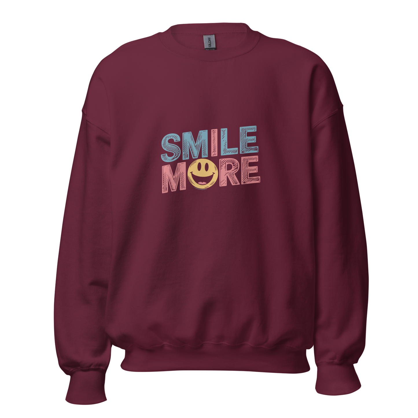 Smile More - Positive Vibes Unisex Sweatshirt