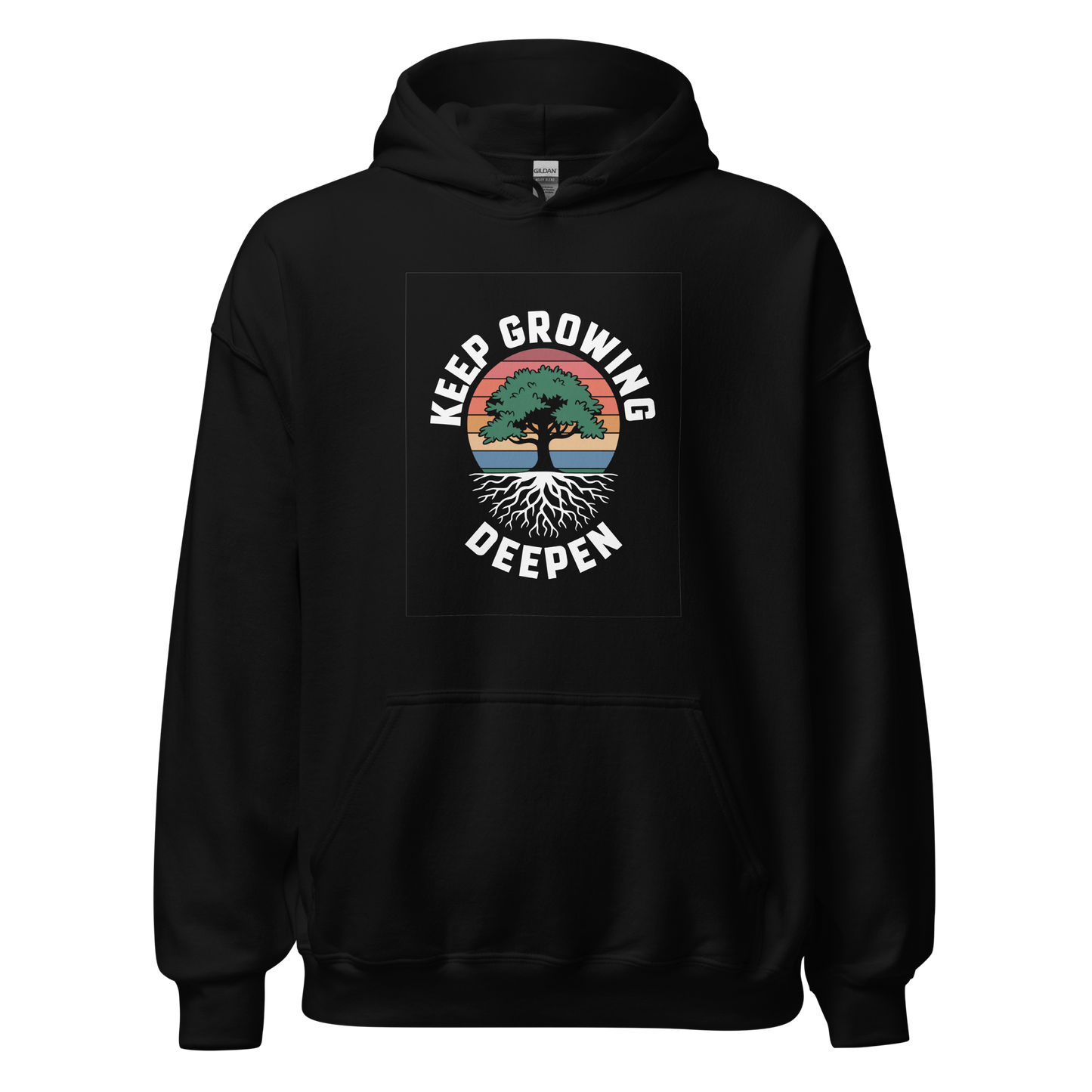 Keep Going, Deepen - Stoicism Unisex Hoodie