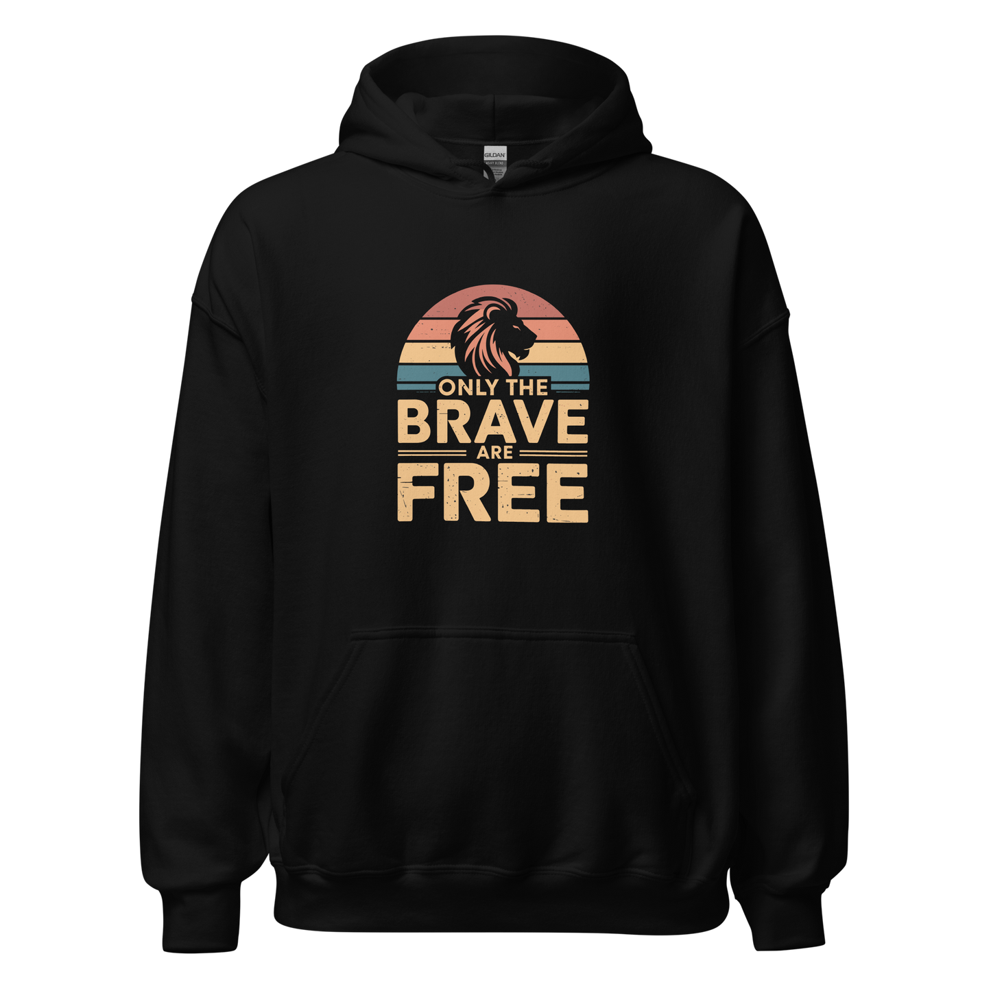 Only The Brave Are Free - Philosophy Stoicism Unisex Hoodie