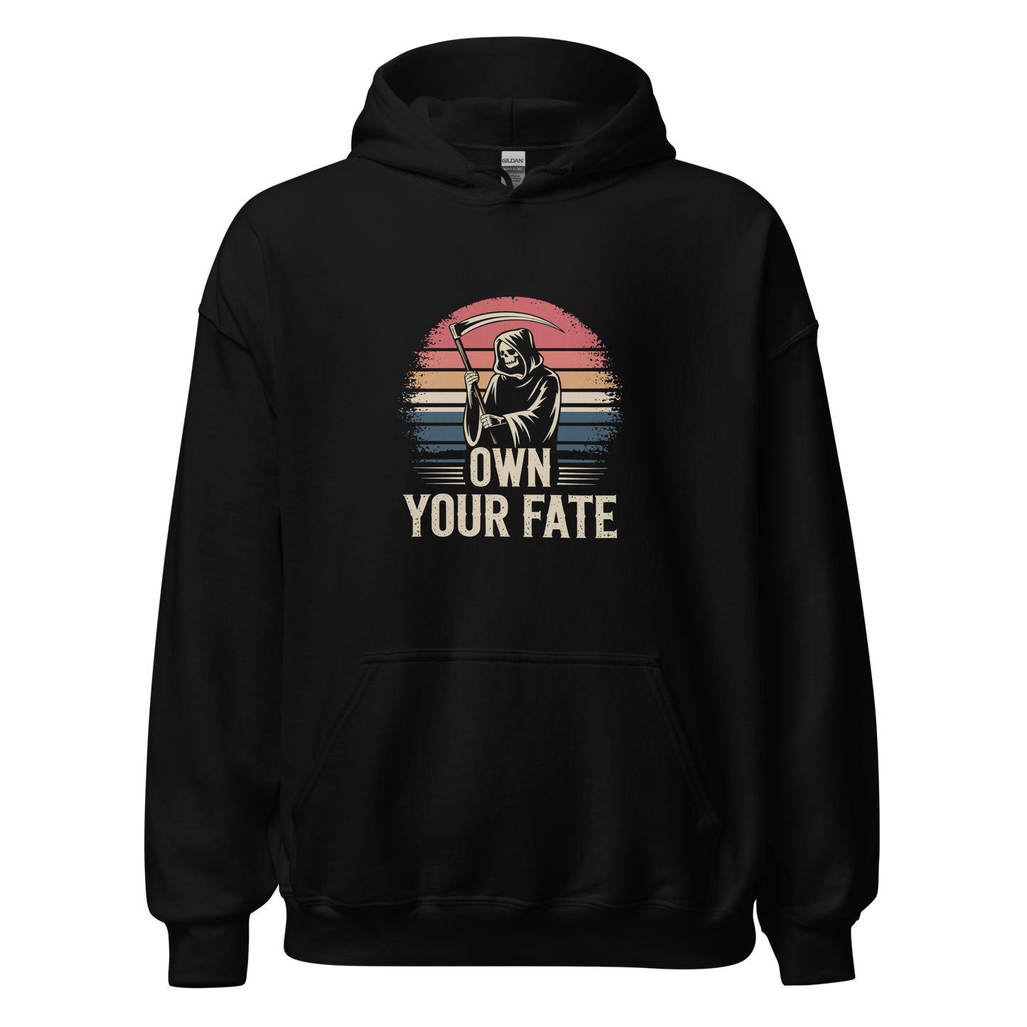 Own Your Fate - Retro Inspirational Quote Unisex Hoodie