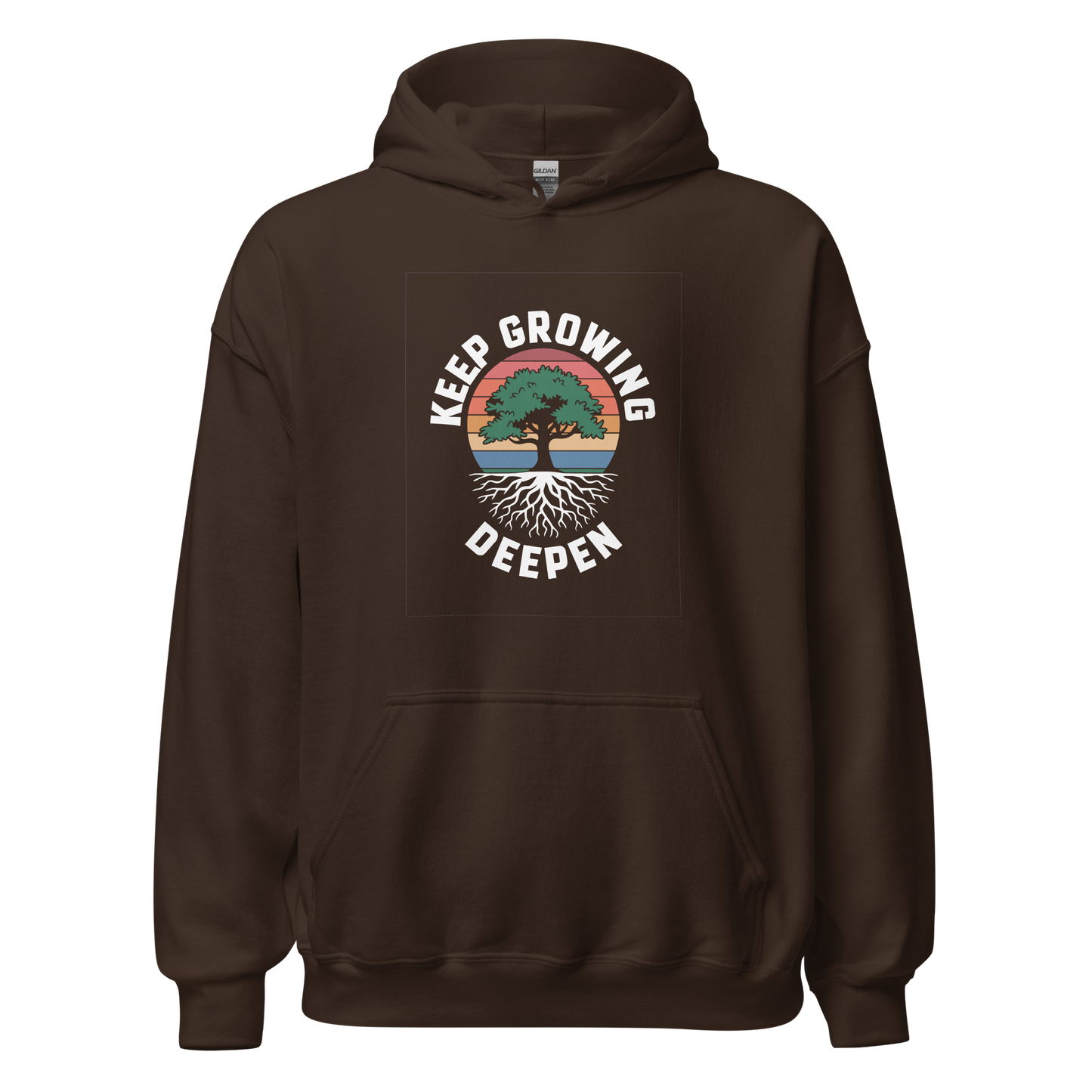 Keep Going, Deepen - Stoicism Unisex Hoodie