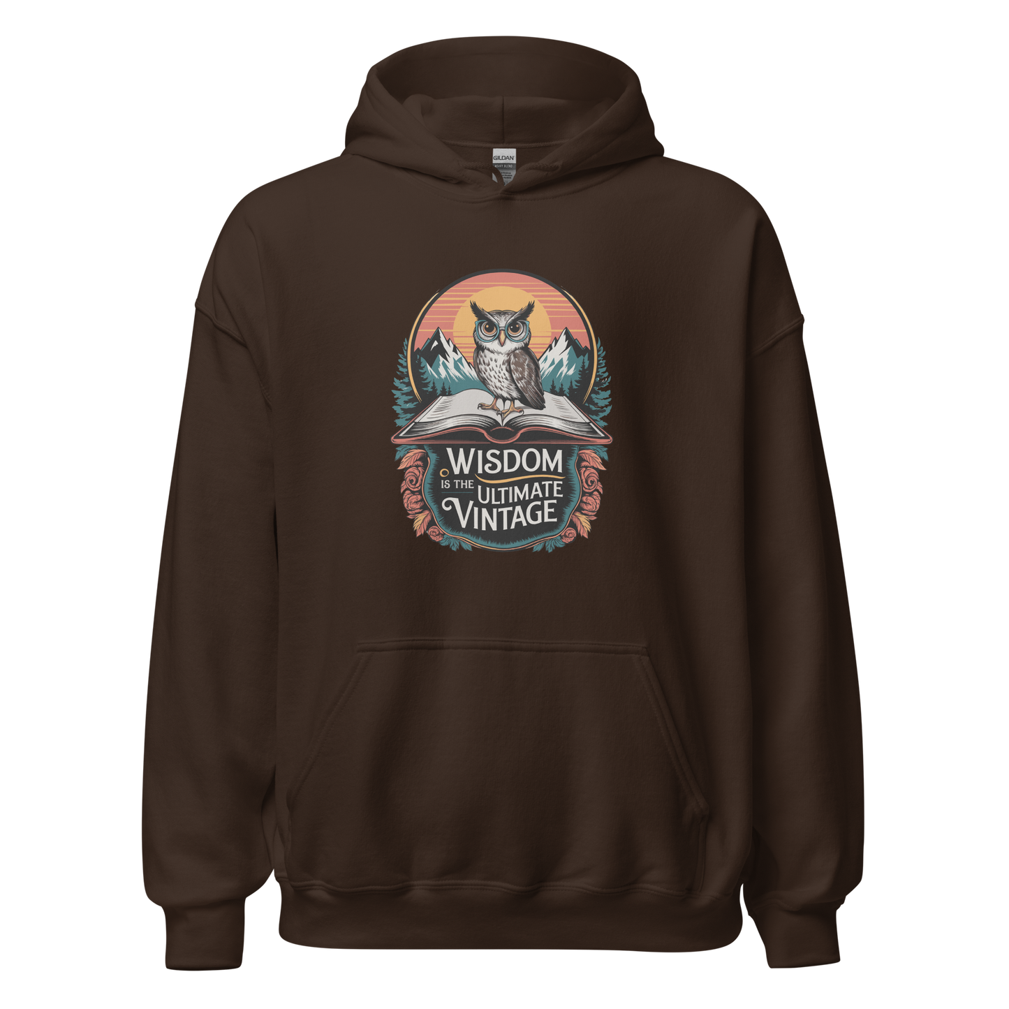 Wisdom Is The Ultimate Vintage - Philosophy Stoicism Unisex Hoodie