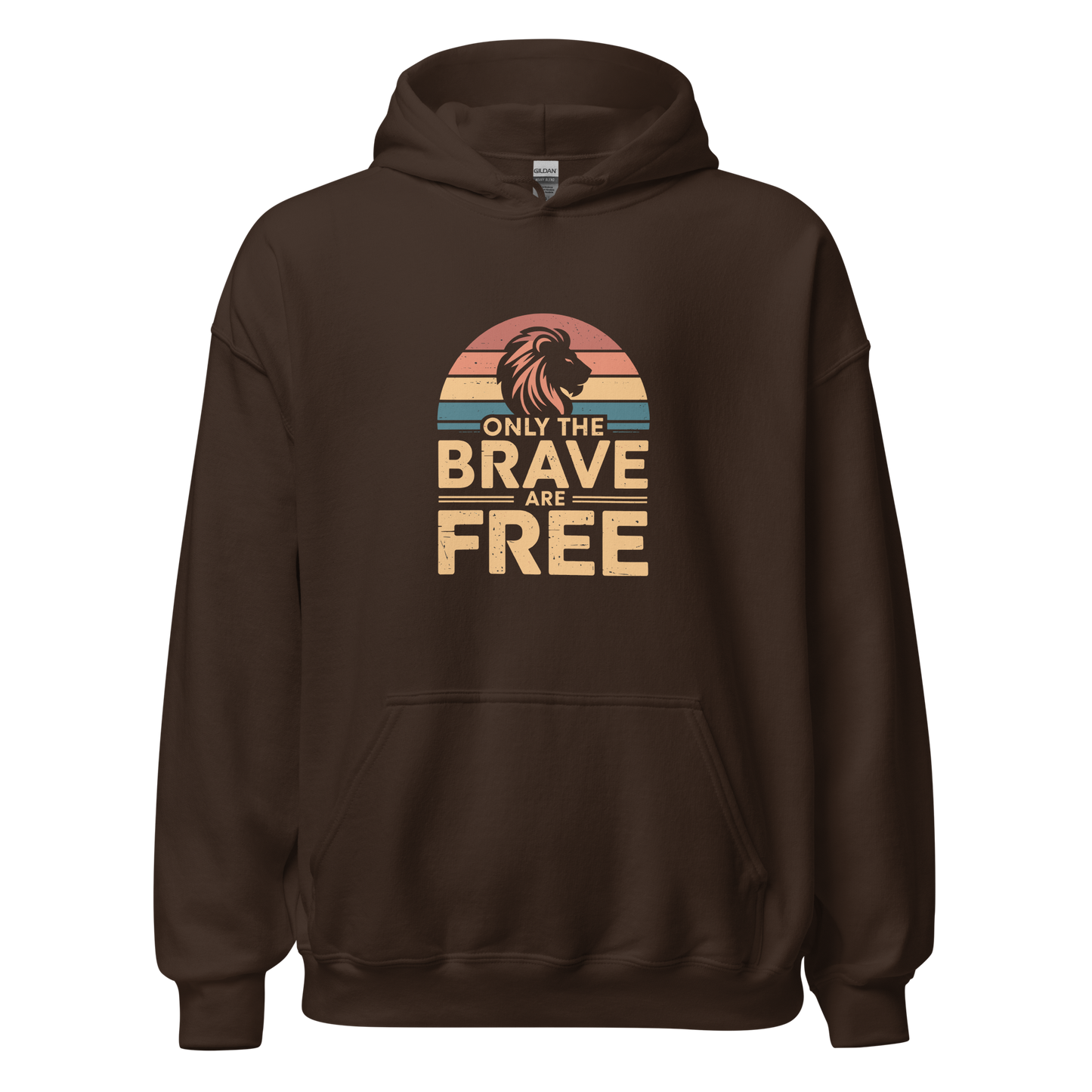 Only The Brave Are Free - Philosophy Stoicism Unisex Hoodie