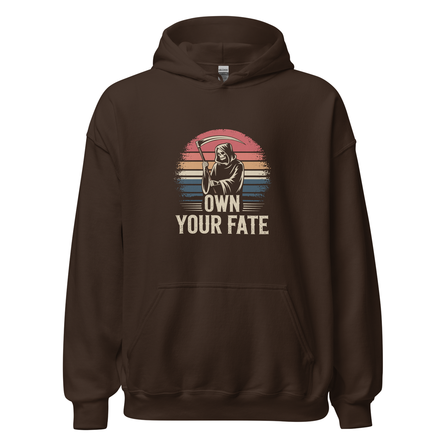 Own Your Fate - Retro Inspirational Quote Unisex Hoodie