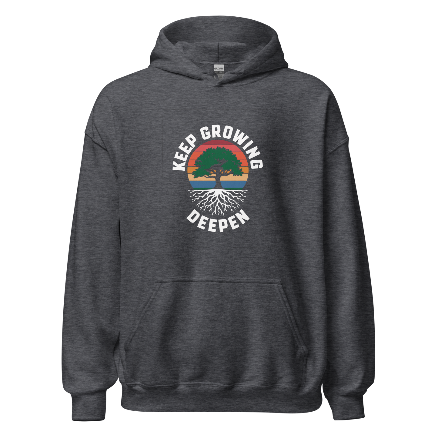 Keep Going, Deepen - Stoicism Unisex Hoodie