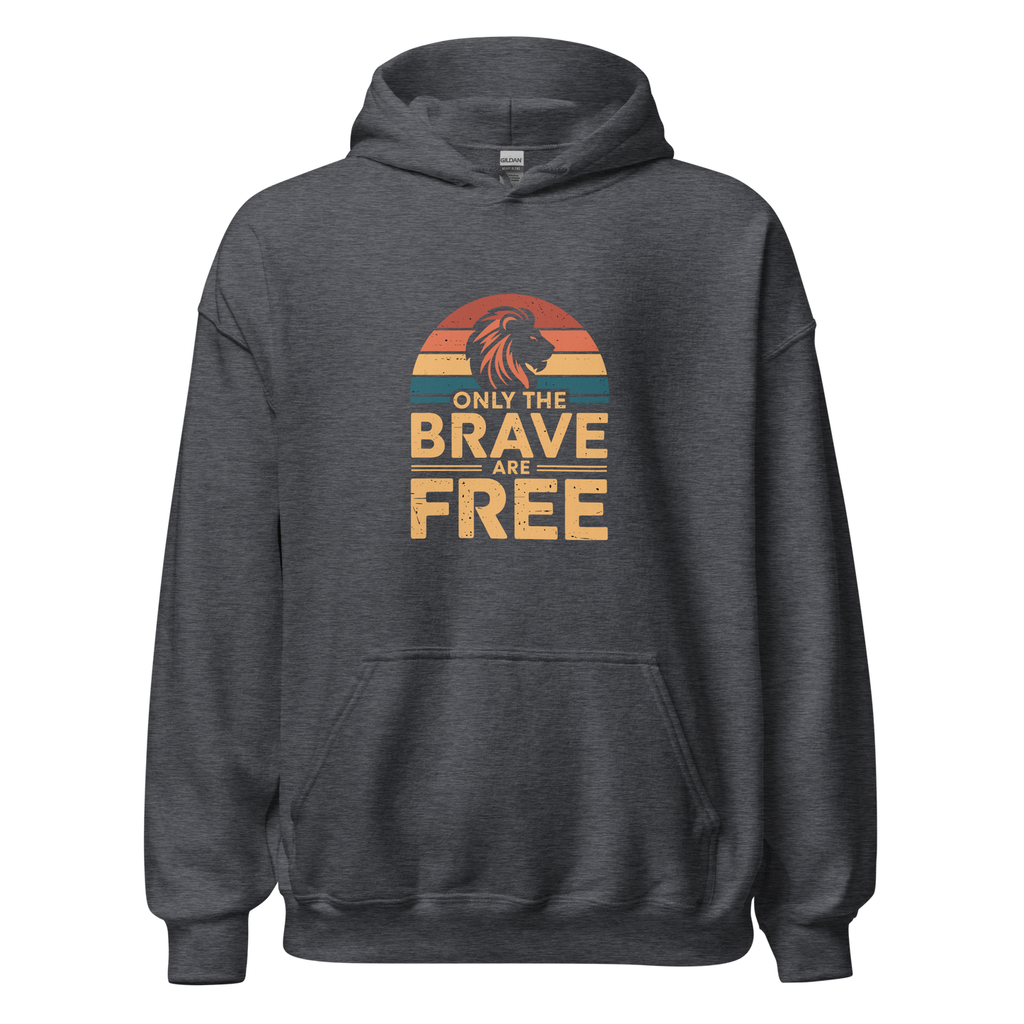 Only The Brave Are Free - Philosophy Stoicism Unisex Hoodie