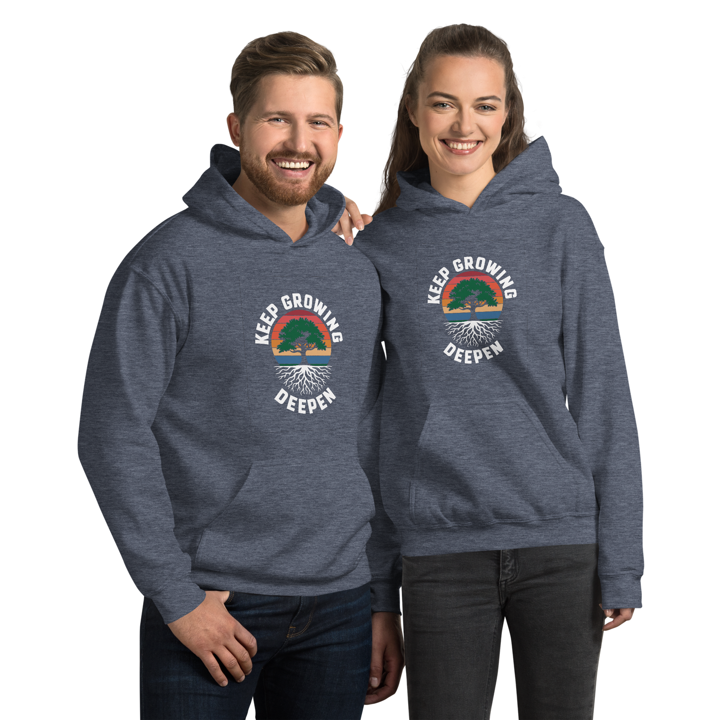 Keep Going, Deepen - Stoicism Unisex Hoodie