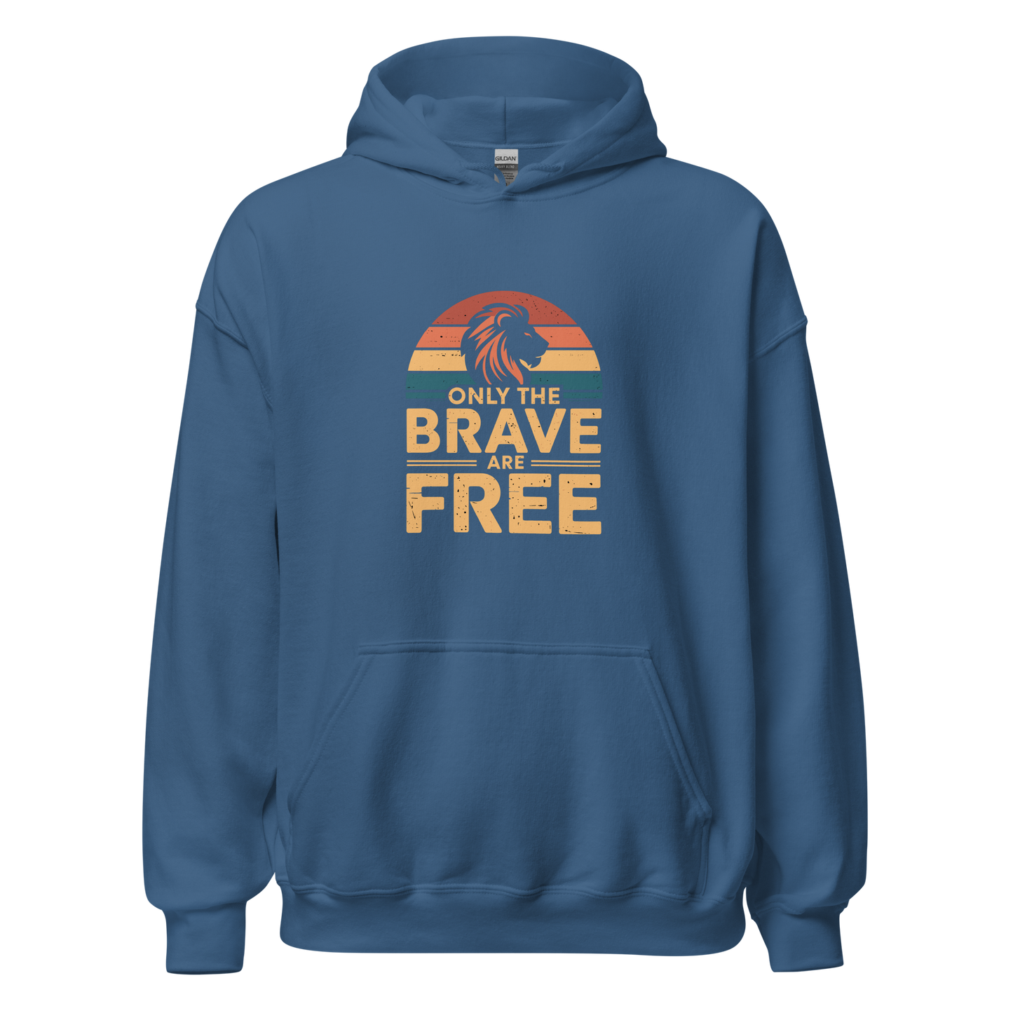 Only The Brave Are Free - Philosophy Stoicism Unisex Hoodie