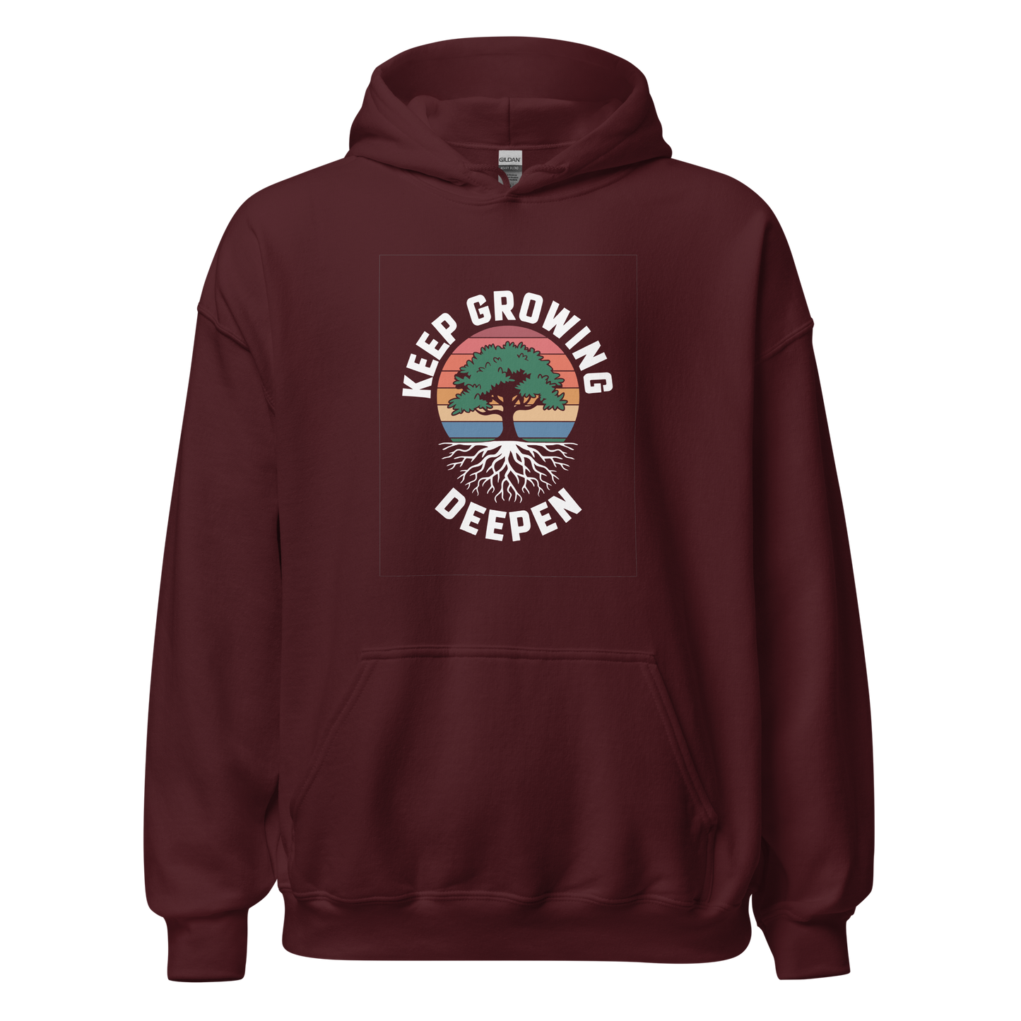 Keep Going, Deepen - Stoicism Unisex Hoodie