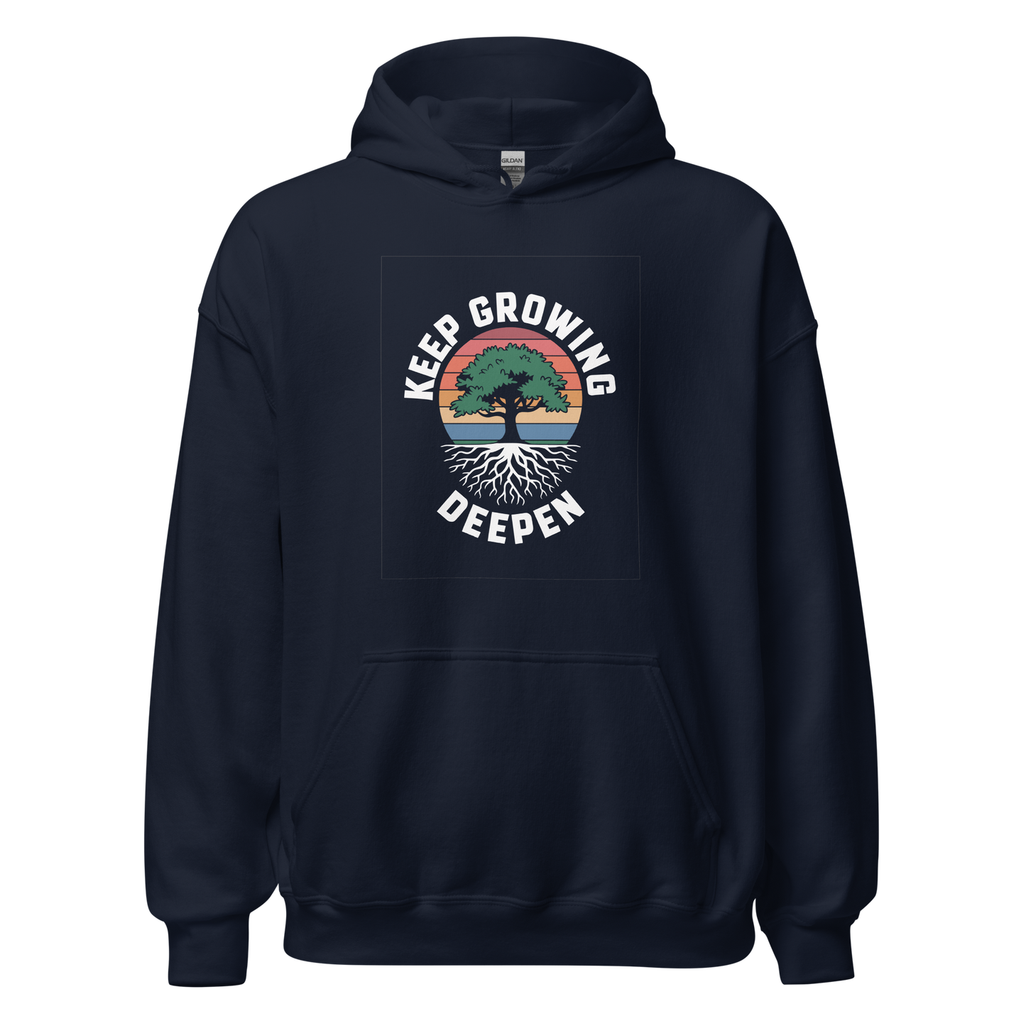 Keep Going, Deepen - Stoicism Unisex Hoodie