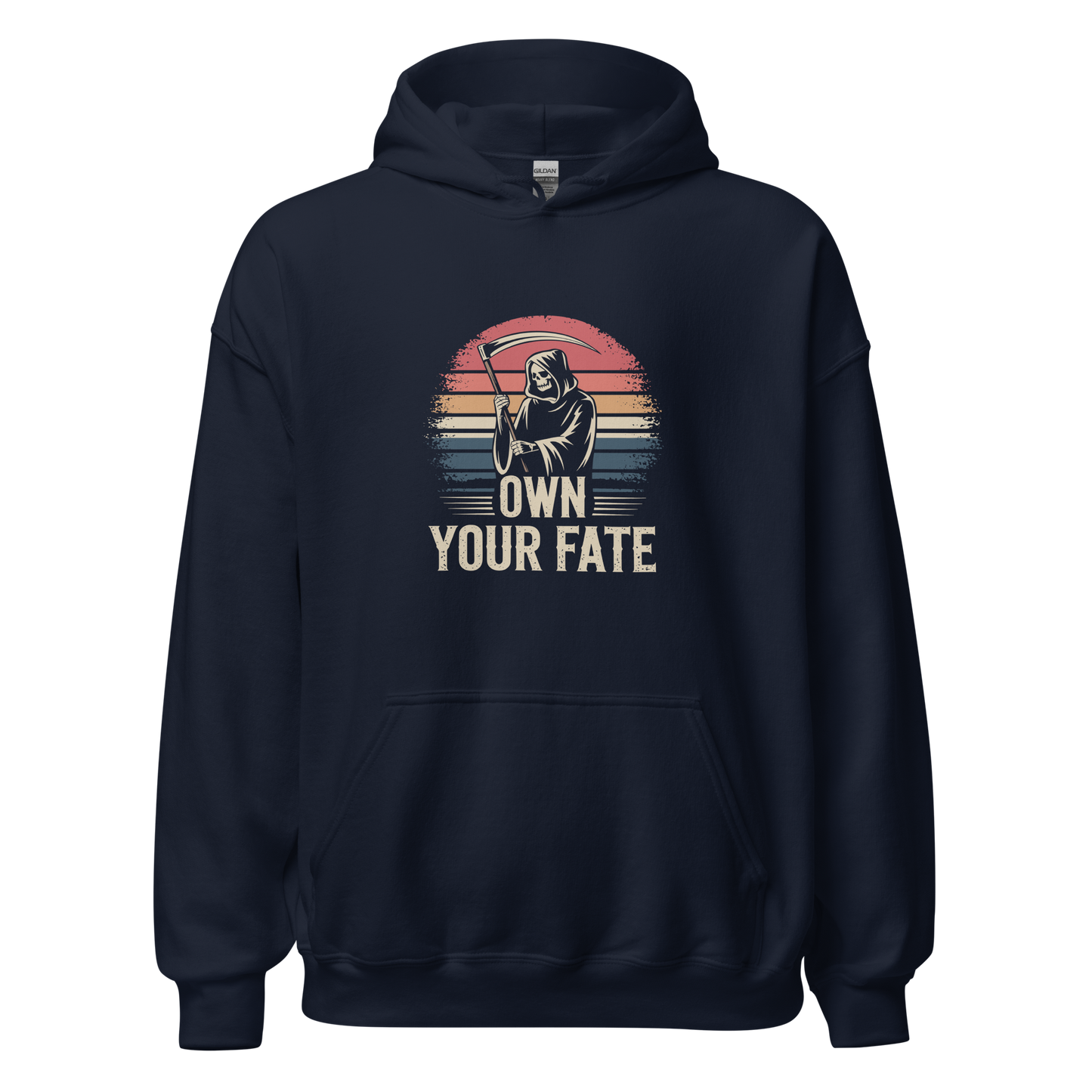 Own Your Fate - Retro Inspirational Quote Unisex Hoodie