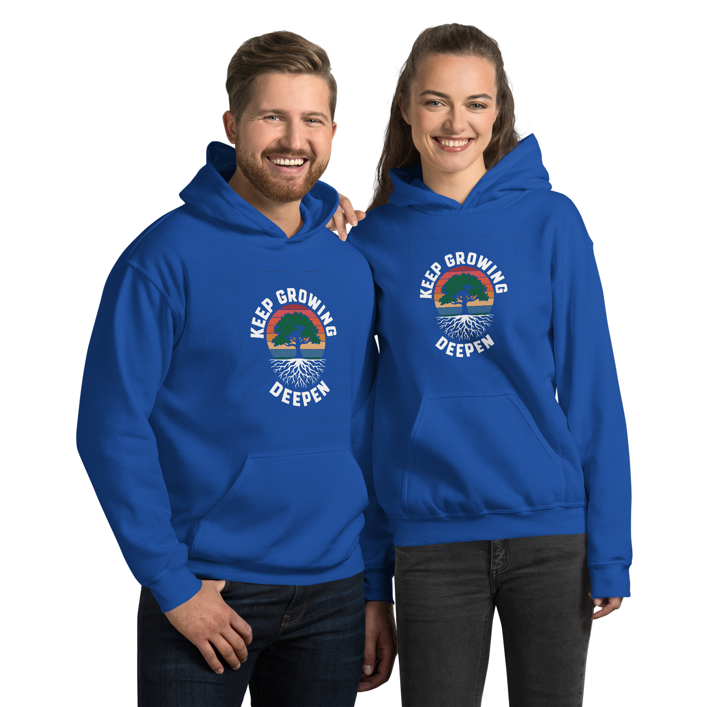 Keep Going, Deepen - Stoicism Unisex Hoodie