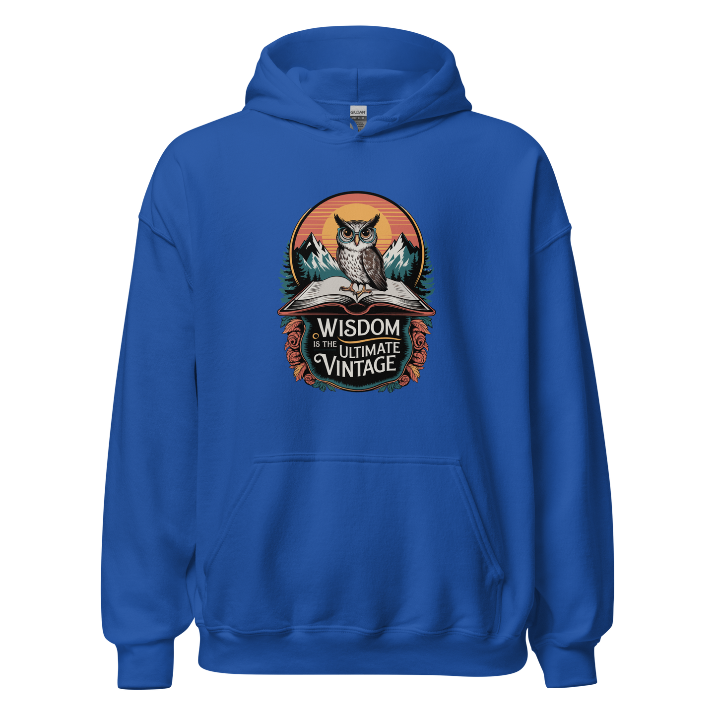 Wisdom Is The Ultimate Vintage - Philosophy Stoicism Unisex Hoodie