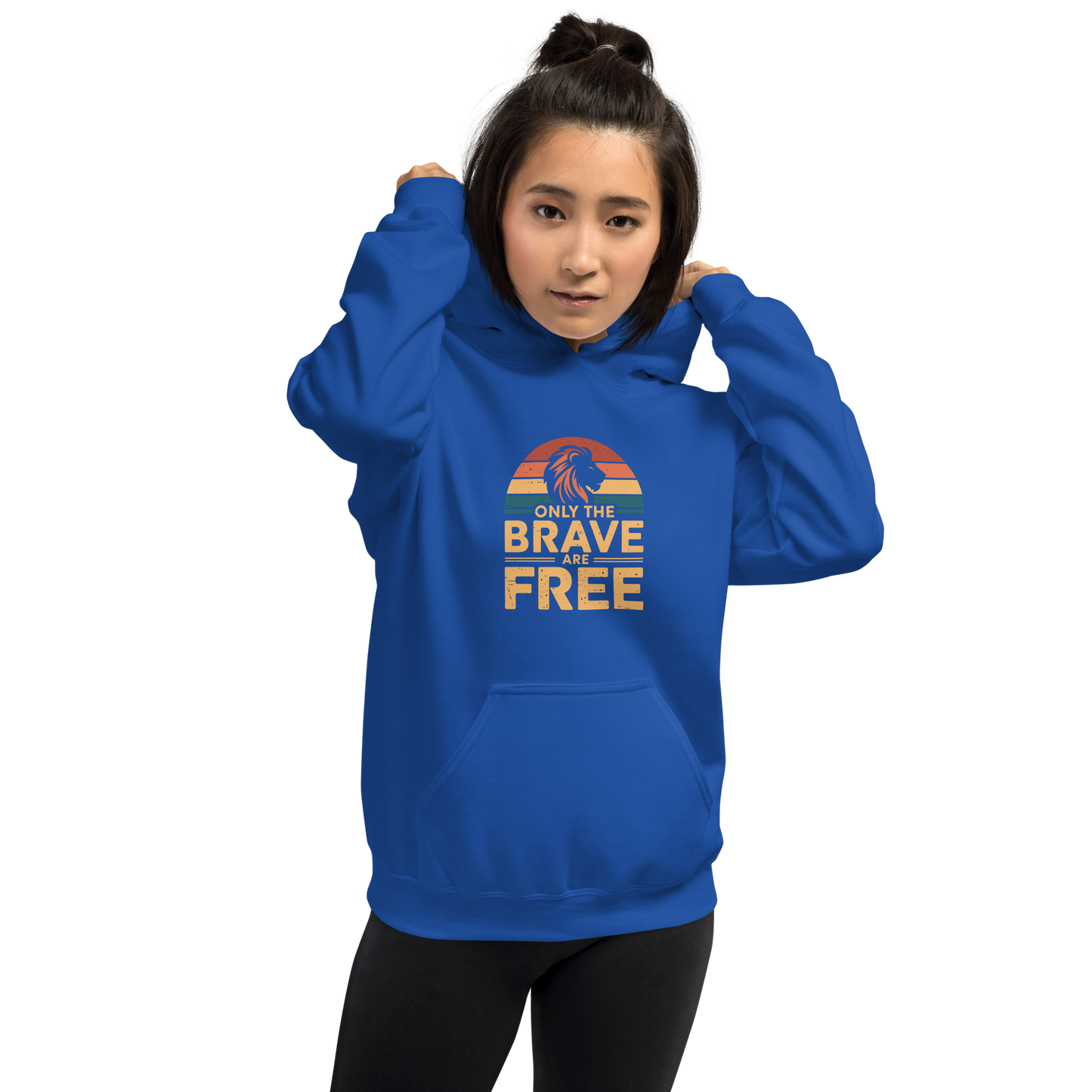 Only The Brave Are Free - Philosophy Stoicism Unisex Hoodie