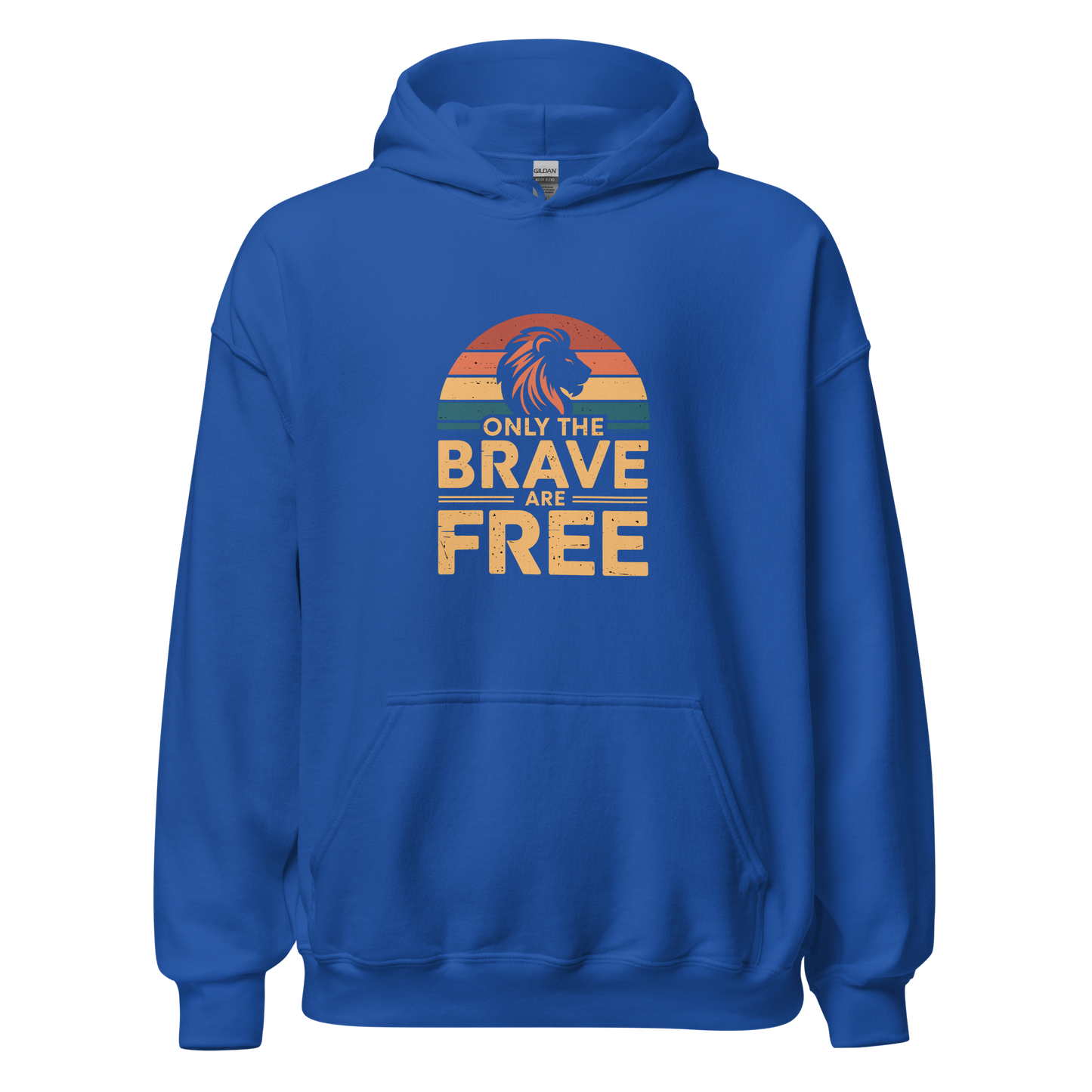 Only The Brave Are Free - Philosophy Stoicism Unisex Hoodie