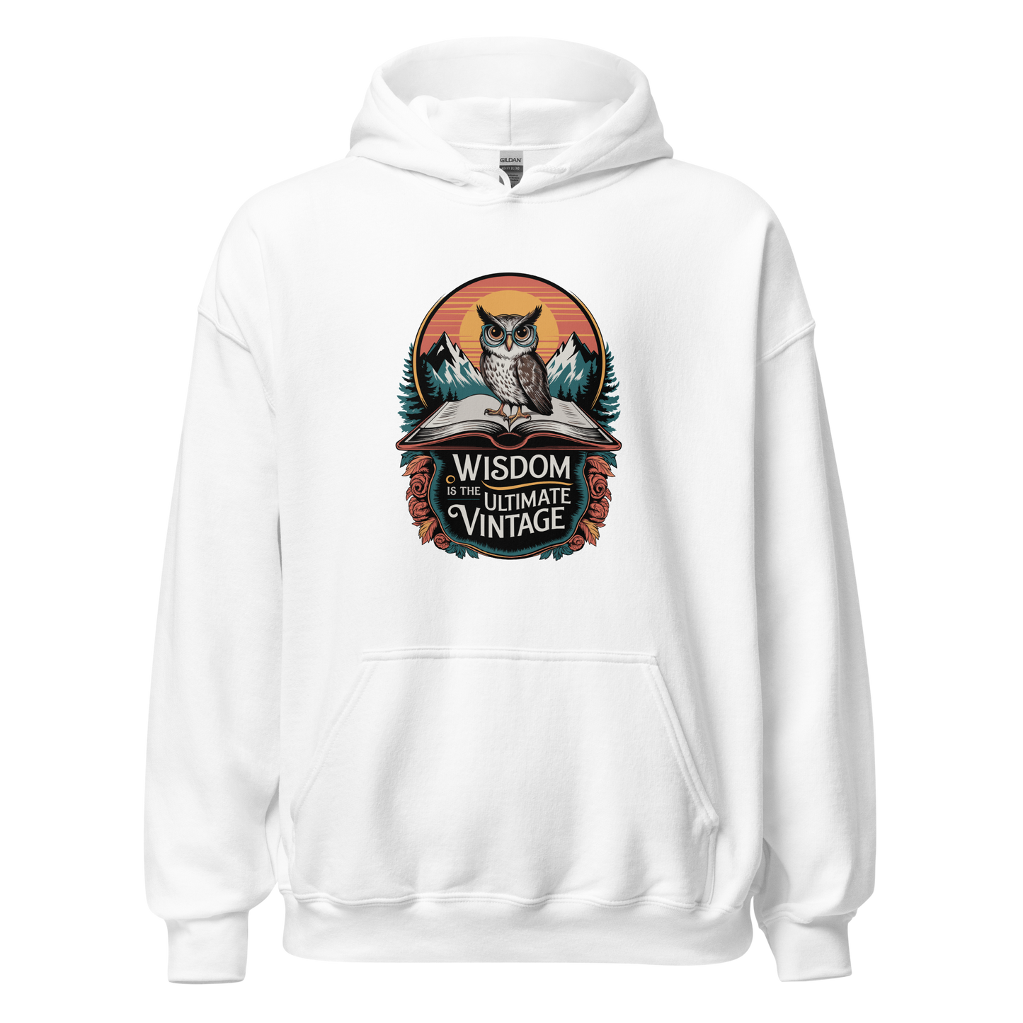 Wisdom Is The Ultimate Vintage - Philosophy Stoicism Unisex Hoodie