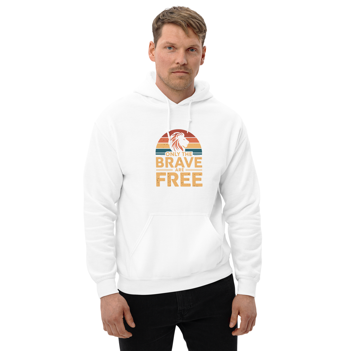 Only The Brave Are Free - Philosophy Stoicism Unisex Hoodie