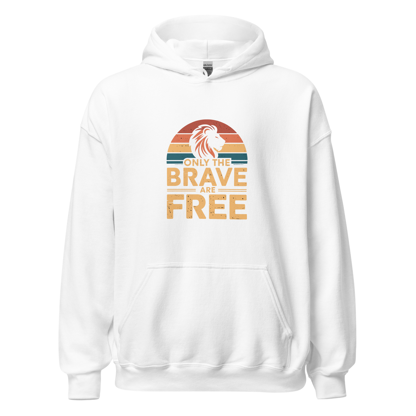 Only The Brave Are Free - Philosophy Stoicism Unisex Hoodie